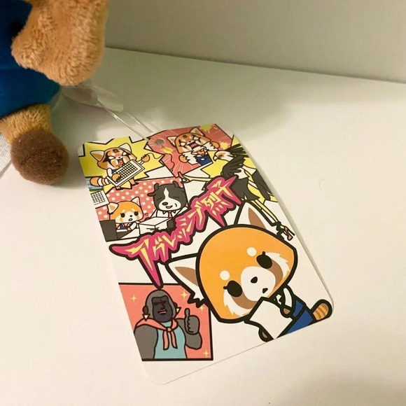 2018 Sanrio Aggretsuko Plush Death Metal 7 Inch Small Stuffed Toy - Picture 3 of 14